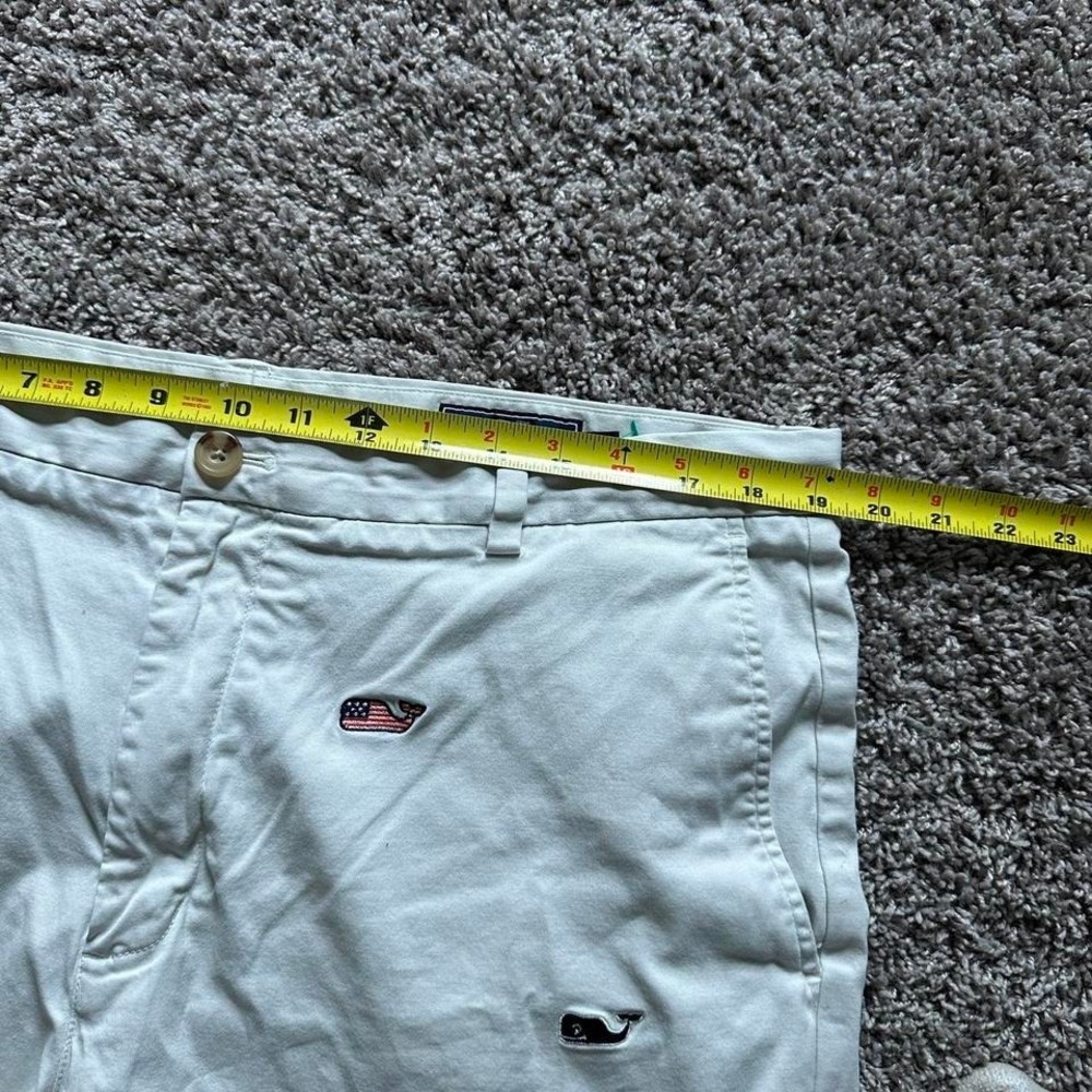 Vineyard Vines white shorts with embroidered whale logo Size 38 - Picture 5 of 8